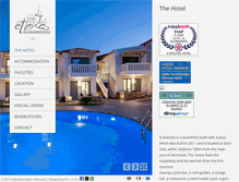 Tablet Screenshot of 4epochesalonnisos.com